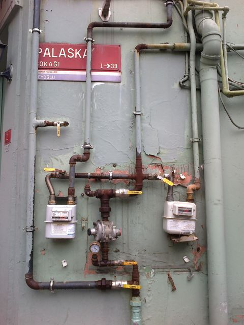 Istanbul gas meters